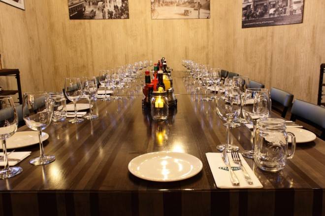 Retro Private Dining Room - Up to 18