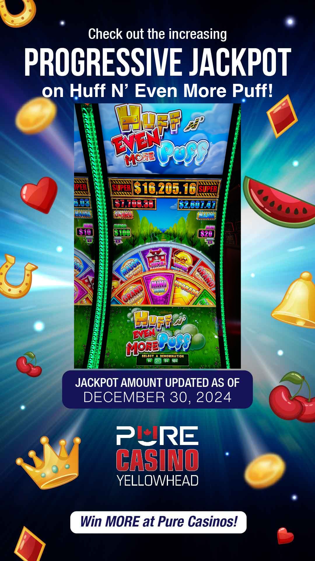 Slots Slots Slots!!! | Pure Casino Yellowhead
